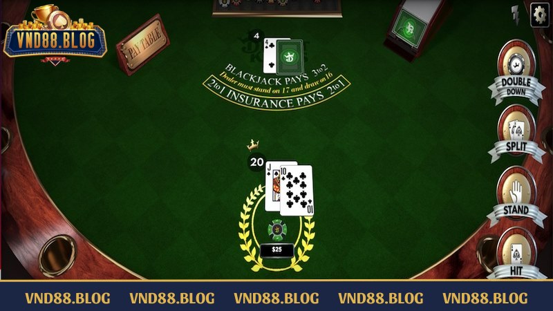 Bet thủ cần là nắm vững luật chơi Blackjack tại VND88 